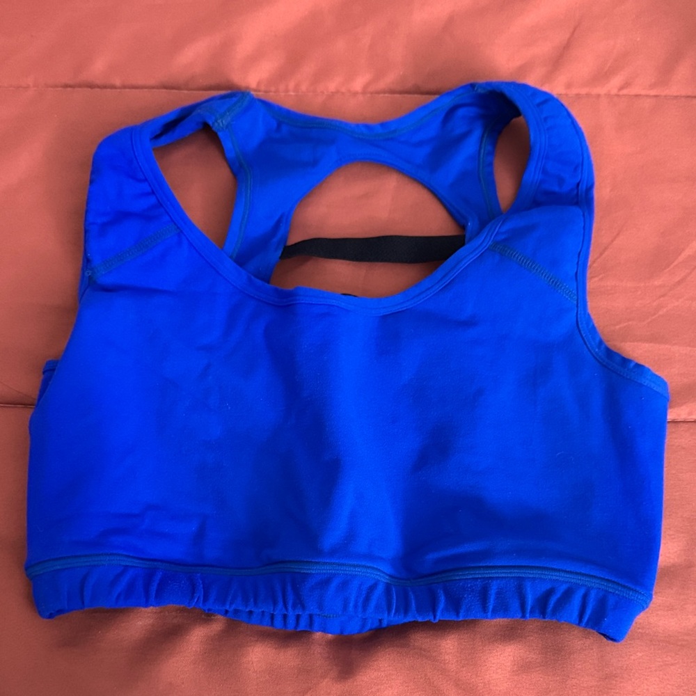 Vibrant Blue Sports Bra